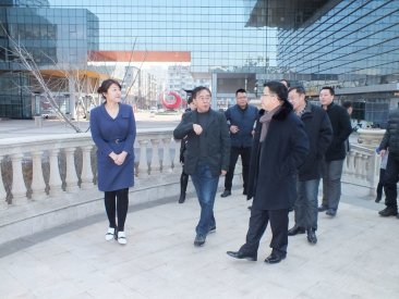  民建遼寧省委主委、省政協(xié)副主席武獻(xiàn)華一行到金谷通正檢測(cè)公司調(diào)研
